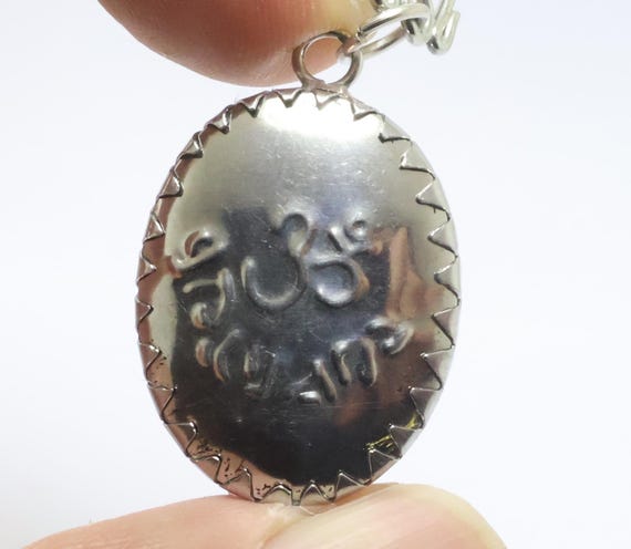 ガネーシャ卿ペンダント: ヒンドゥー教の神のお守りネックレス、1980