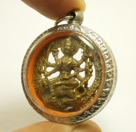 Maa Durga Uma Devi Kali parvati ride Lion hindu d… - image 6