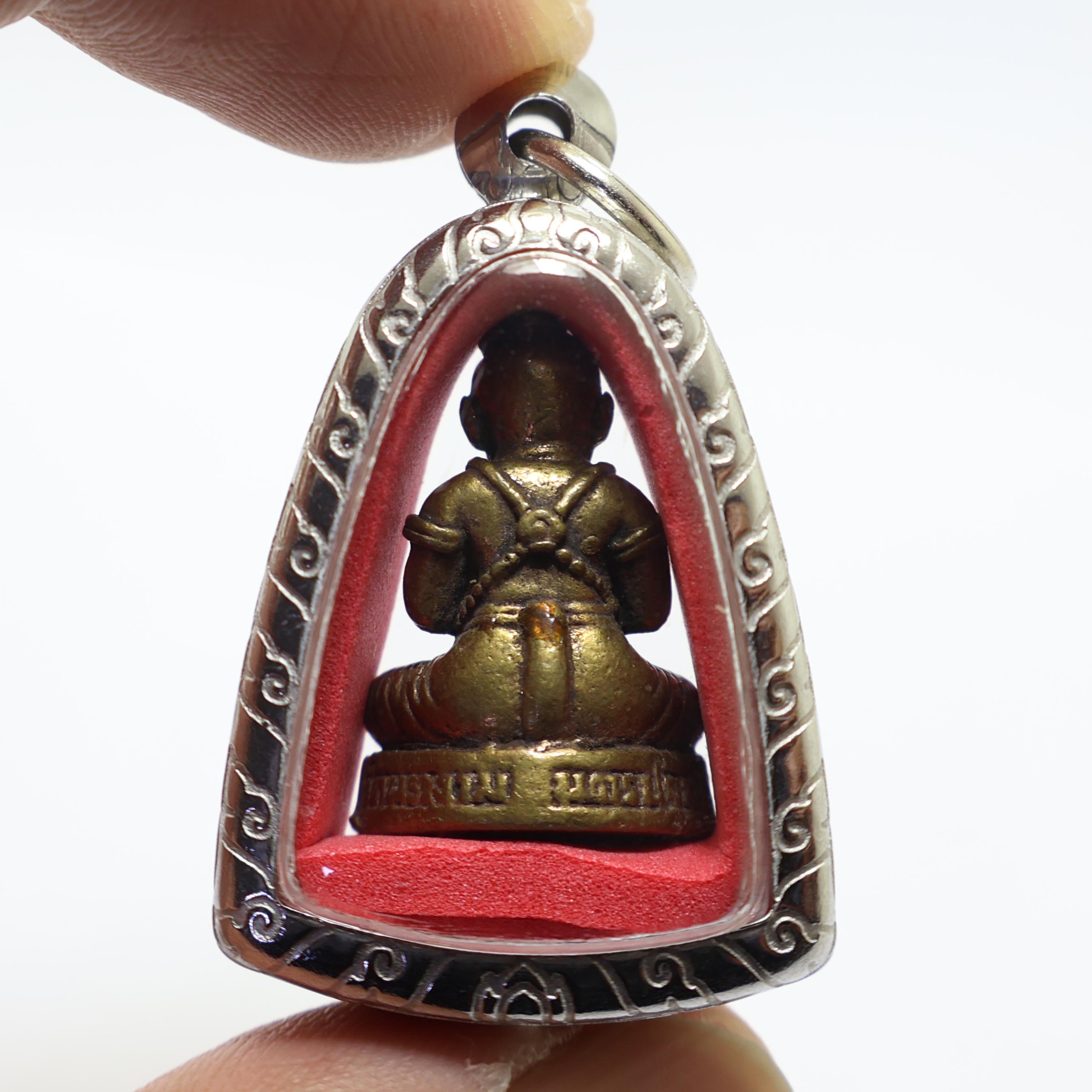 LP Nane Kuman Thong Amulet Blessed Good Luck Wealth Prosperity - Etsy