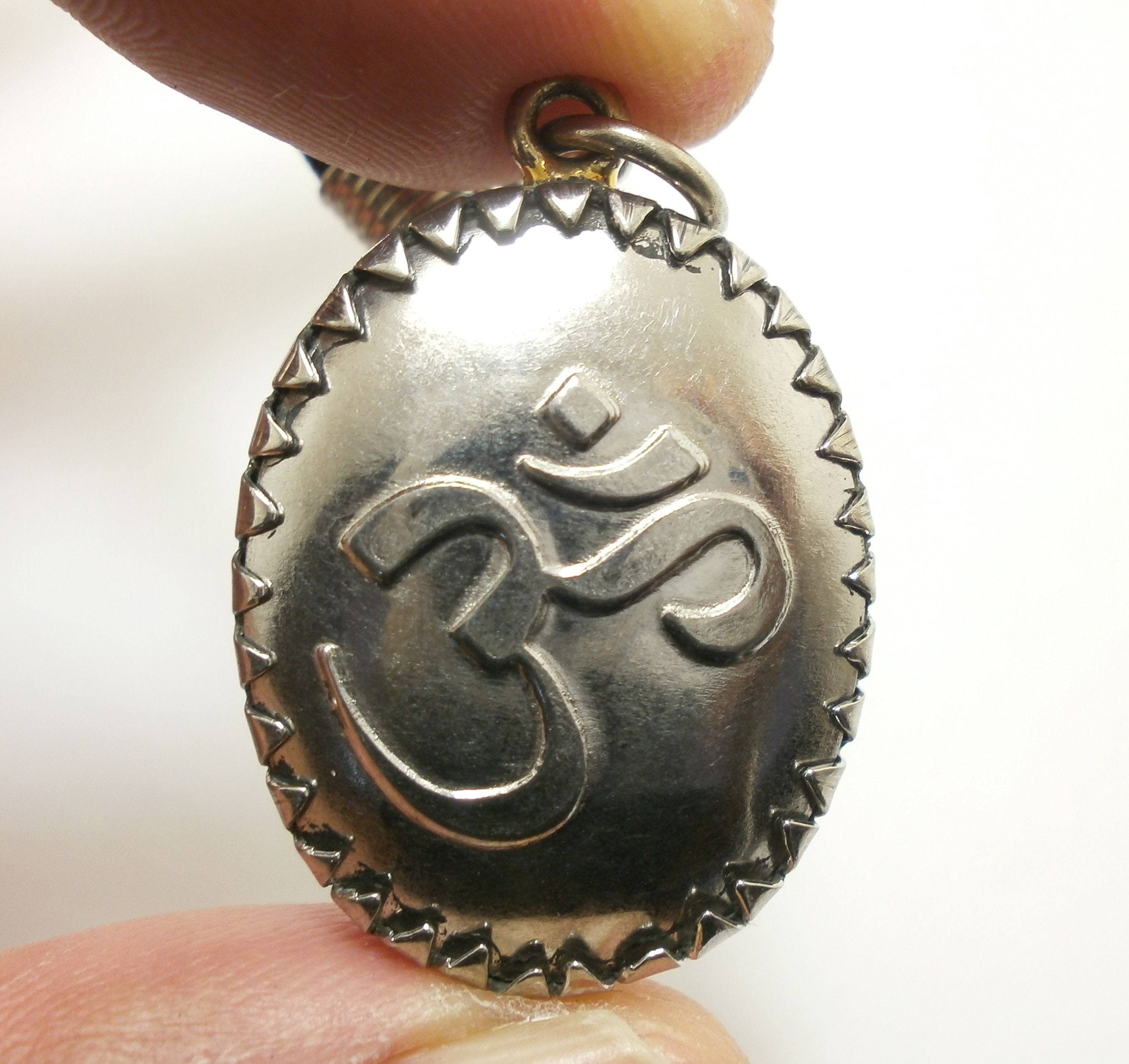 シヴァ神ペンダント : ヴィンテージ ヒンドゥー教の神オム