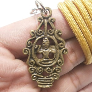 Guman Thong Kumantong real Blessed White Magic Amulet pendant necklace baby ghost boy call good luck,wealth & prosperity gift lucky gamble