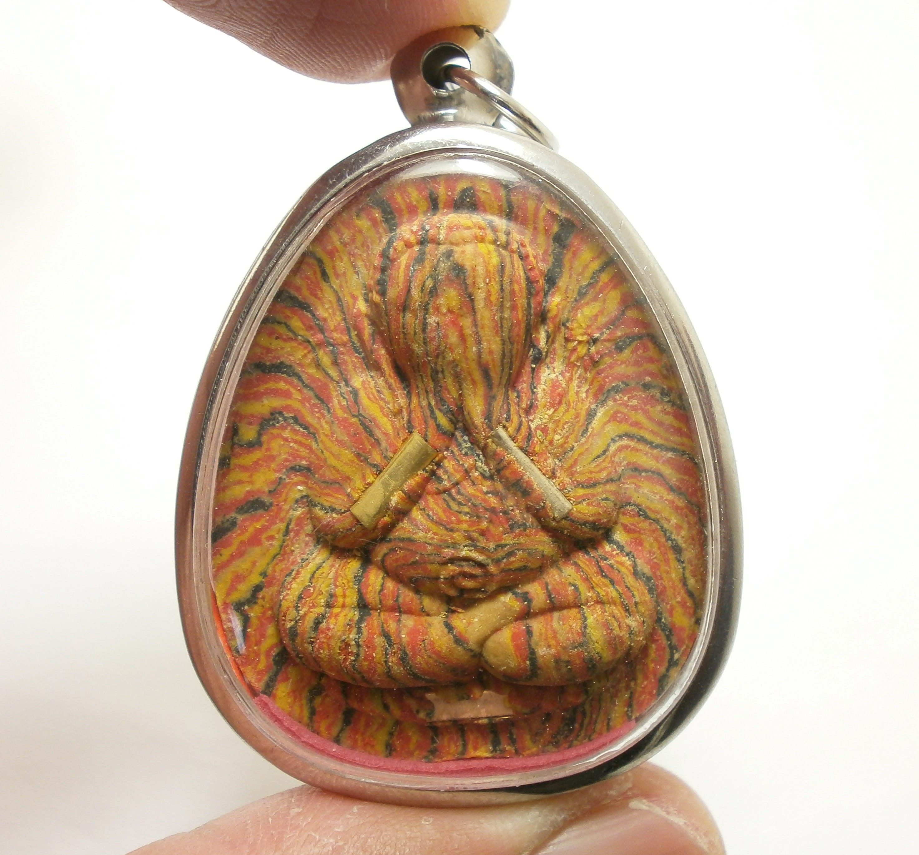 LP Pae Phra Pidta Rainbow Takrut: Thai Buddha Amulet, Life Protection
