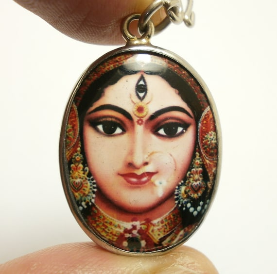 Durga Kali Shakti Maa Uma Devi Parvati the 3 Eyed Ambika 3rd Eyes  