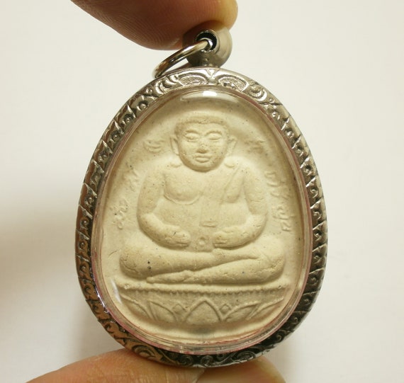 Happy Lord Buddha back magic Turtle yant LP Liew … - image 1