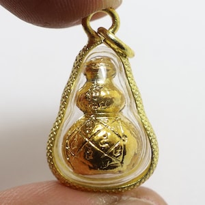 Magic Gourd Amulet: Thai Lucky Charm Pendant for Wealth