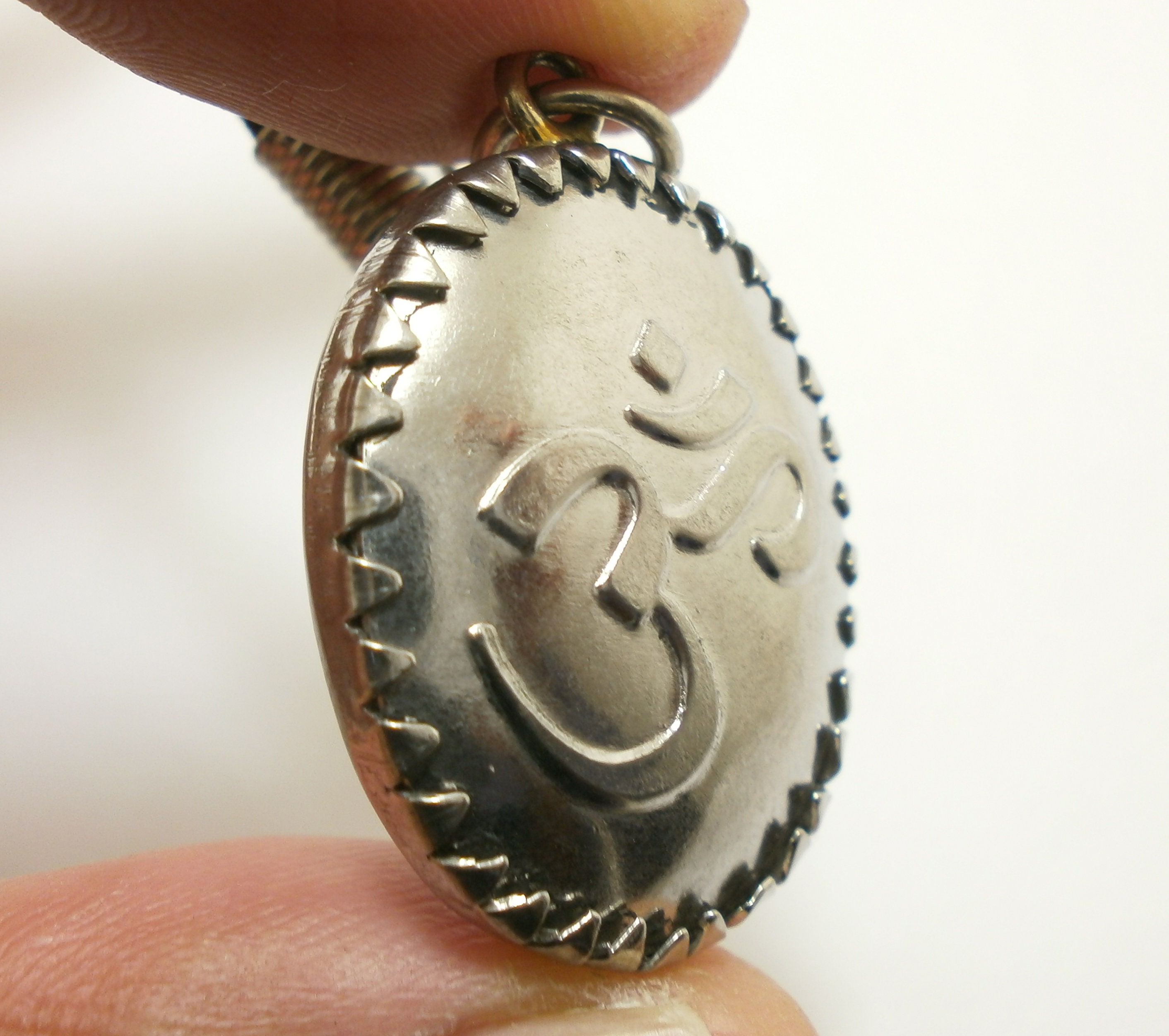 シヴァ神ペンダント : ヴィンテージ ヒンドゥー教の神オム