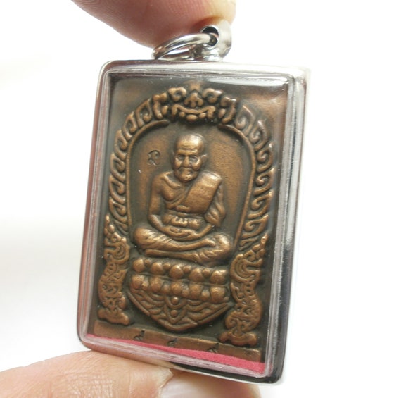 LP Tuad Wat Pa-Koh pendant (1) Thai LP Sang Buddh… - image 6