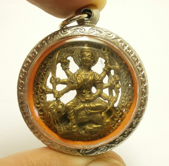 Maa Durga Uma Devi Kali parvati ride Lion hindu d… - image 1