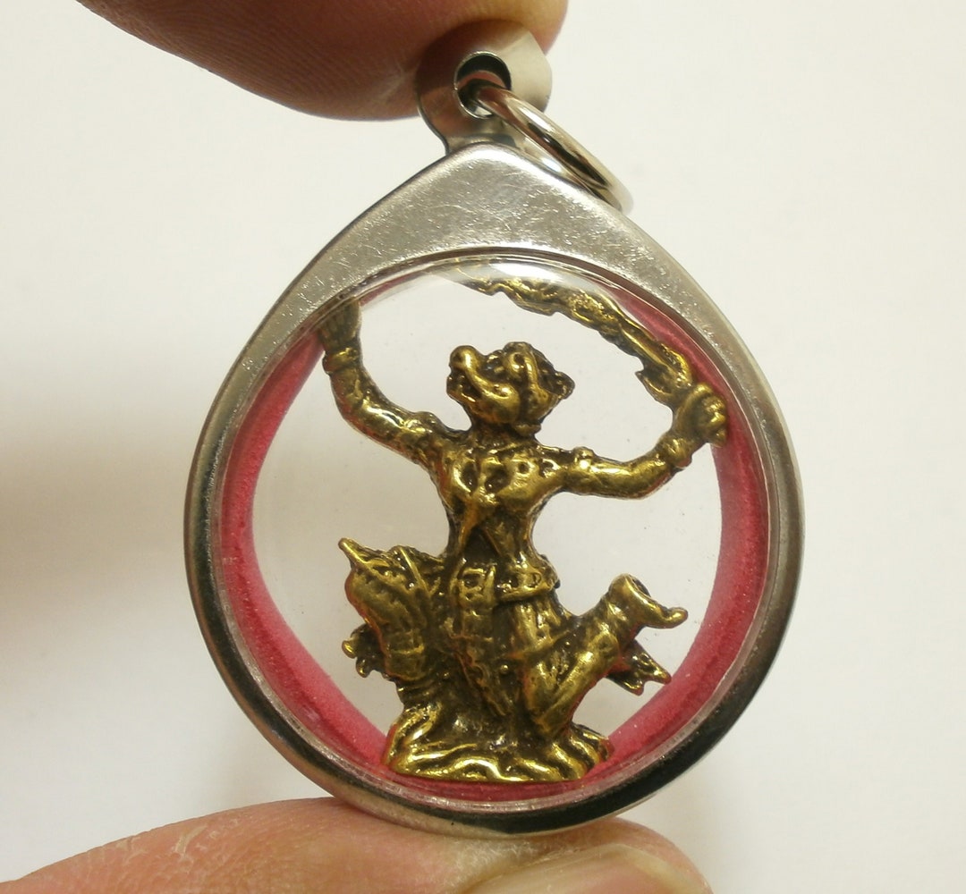 Locket Monkey Lord Hanuman Locket Monkey King Raise War Flag Ramayana Hindu Muay Thai ...