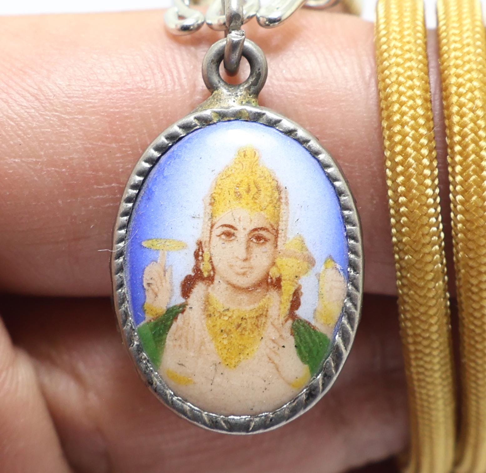 藤井風 ヴィシュヌ神 ペンダント ネックレス ヴィシュヌ神アミュレット: ヒンドゥー教の神のペンダント ネックレス