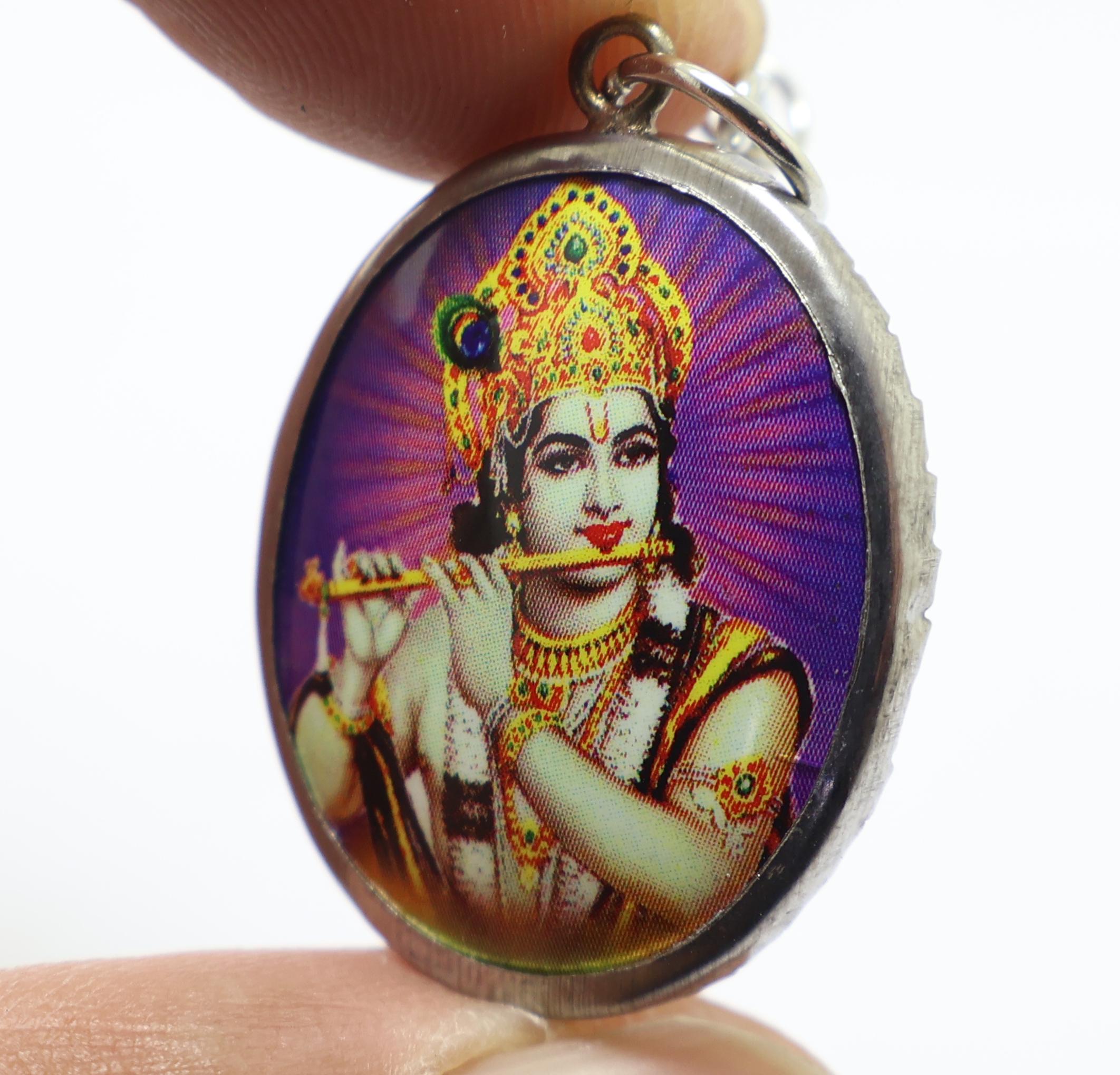 クリシュナ ペンダント ヒンドゥー教の神 ヴィシュヌ アミュレット