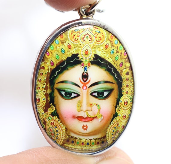 Durga Big pendant Kali Shakti Maa Uma Devi Parvat… - image 1