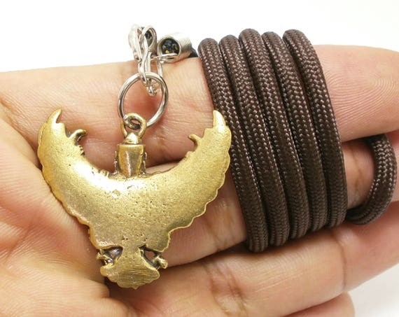 Buy Thai Brass Garuda Amulet Pendant: Life Protection Talisman, 24