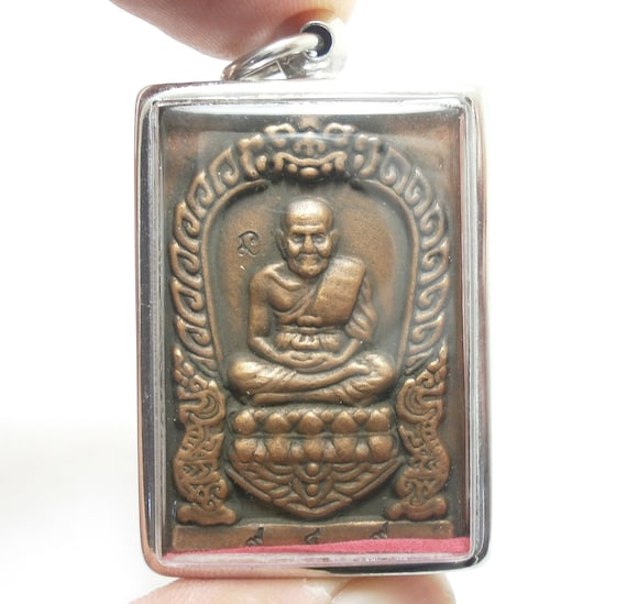 LP Tuad Wat Pa-Koh pendant (1) Thai LP Sang Buddh… - image 1