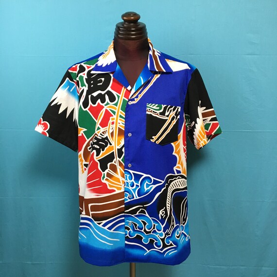 US S Japanese Cotton Hawaiian Shirt 