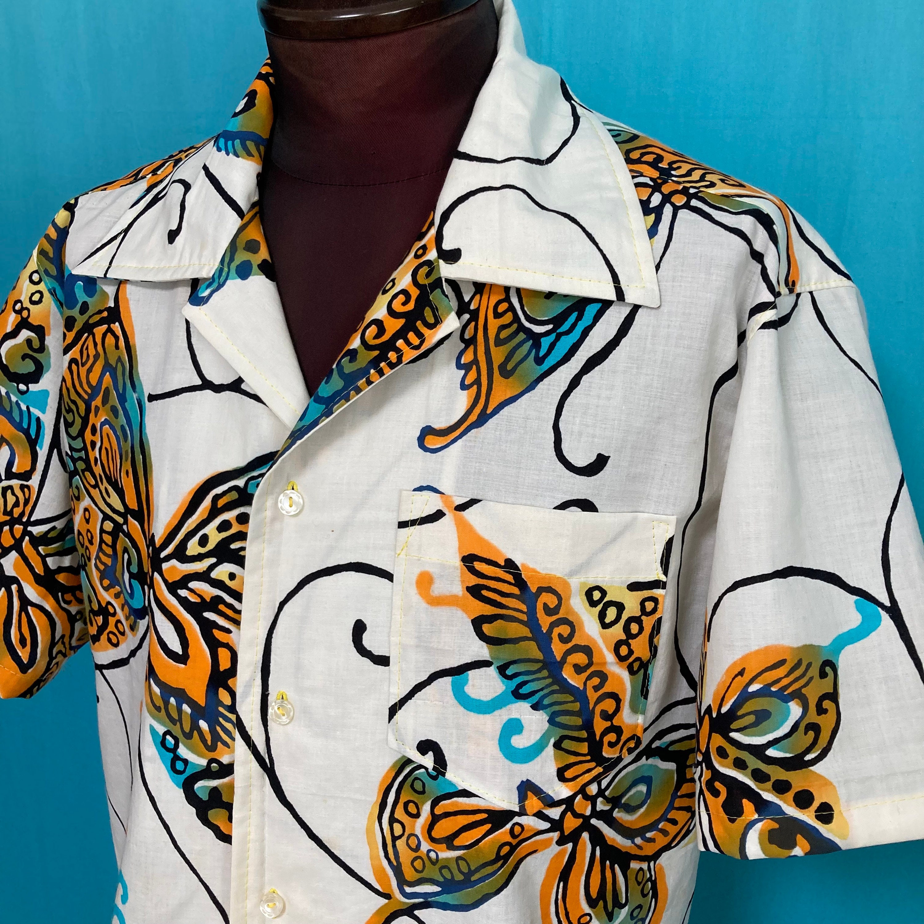 Discover Papillon Animal Magique Chemise Hawaïenne