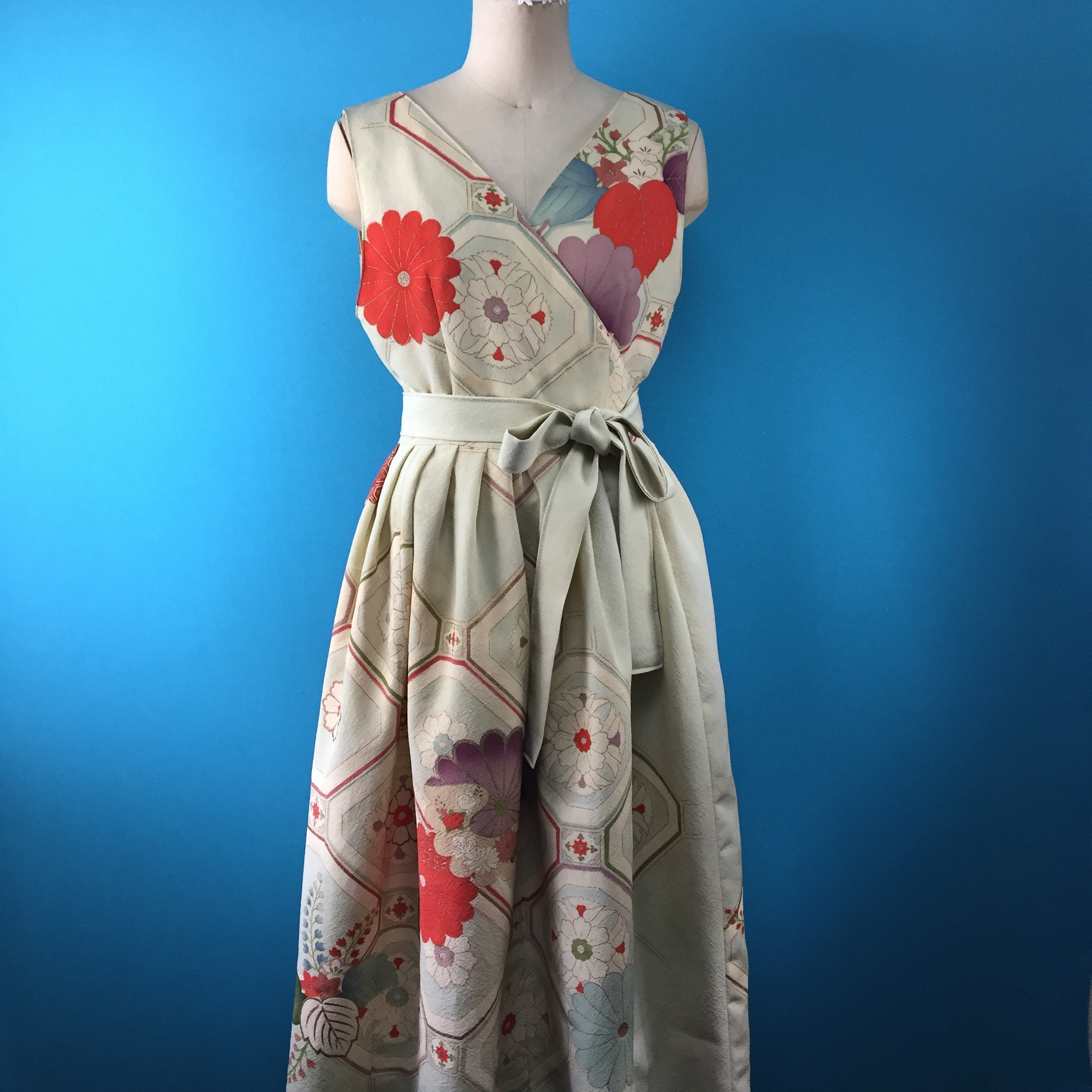 vintage kimono dress