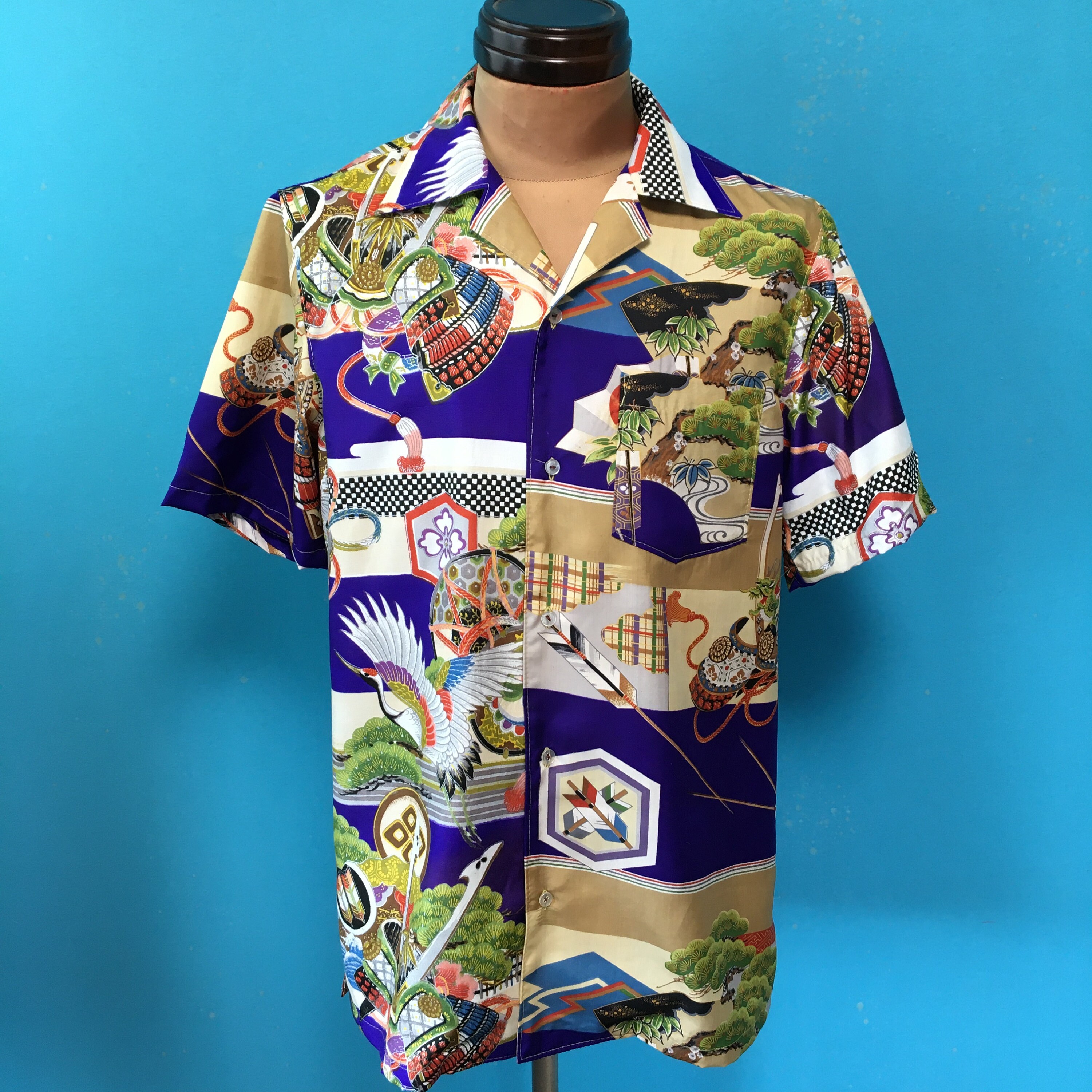 hawaiian shirt kimono