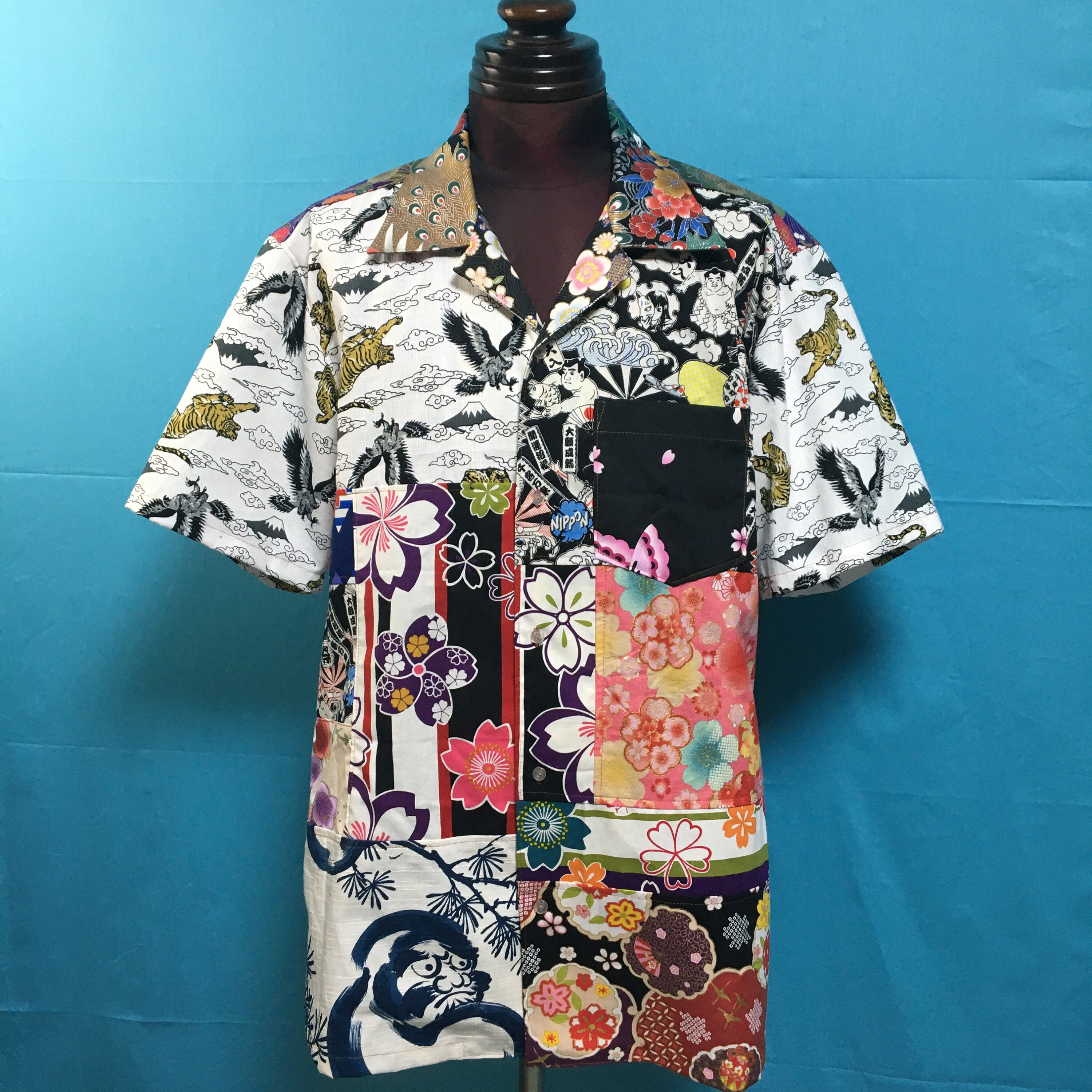hawaiian shirt kimono