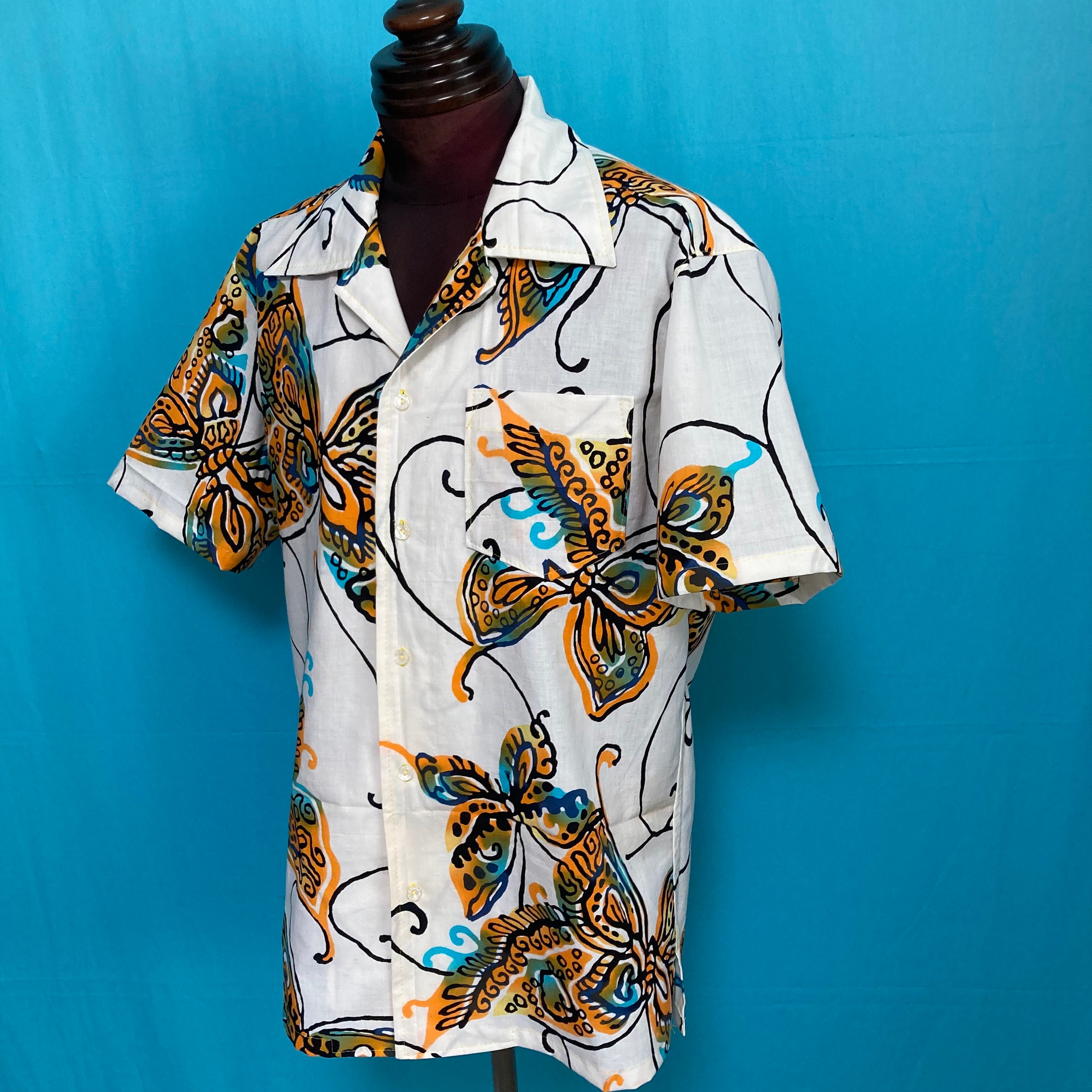 Discover Papillon Animal Magique Chemise Hawaïenne