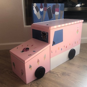 ICE CREAM LKW Spielzeugkiste !!