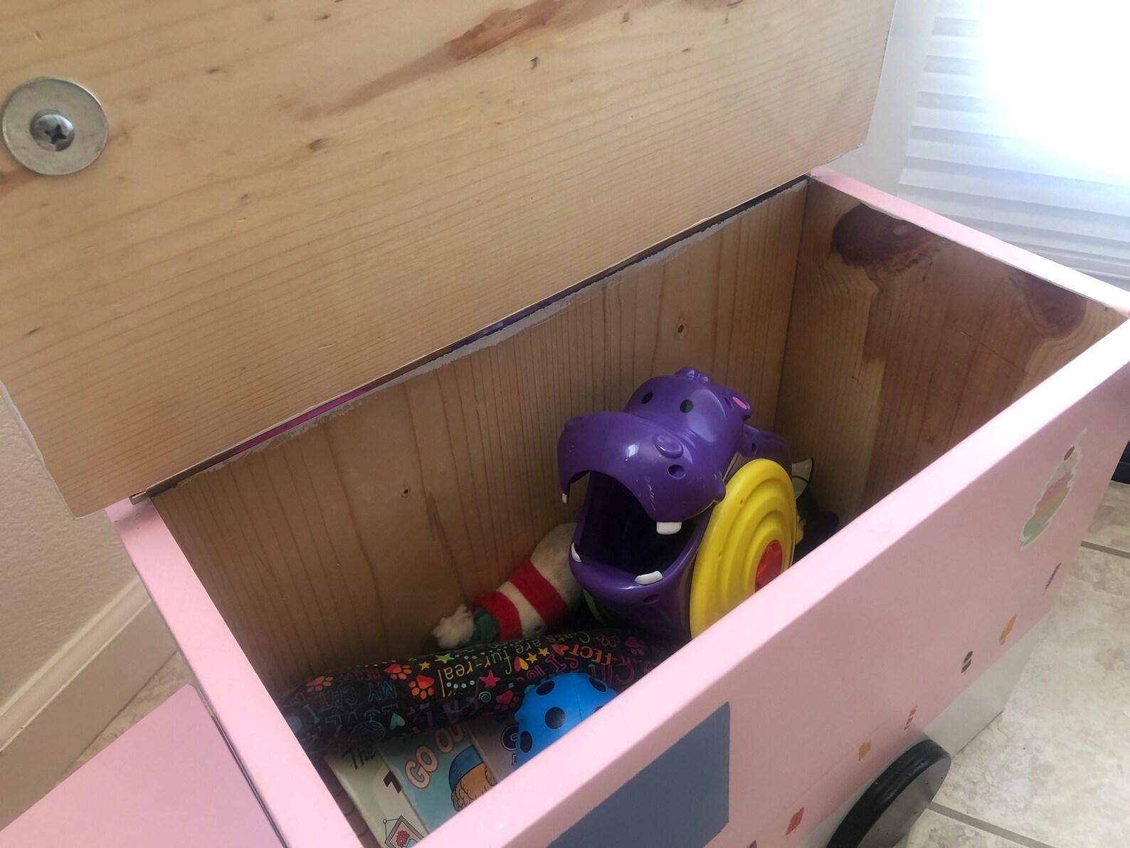 ICE CREAM TRUCK Toy Box Etsy