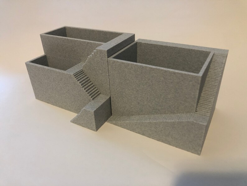 Mini Desktop Garten Marmor Überbau Kunstmarmor 3D | Etsy