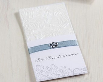 Handkerchiefs Tears Wedding TT0031 Cream