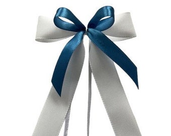Antenna loops "Lisa" for the wedding SCH0157 in a set of 25 - white, smoke blue, dusty blue, blue
