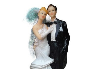 Cake topper con figura di torta per gli sposi 25 cm TA0054