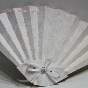 10 Fächer Handfächer Sommer Hochzeit GG0095