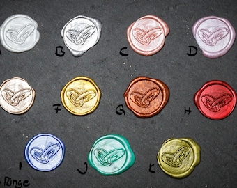 Wax Seal Zelfklevend - Hand Cast Wax Seal Rings - DIY Seal Kleur Keuze