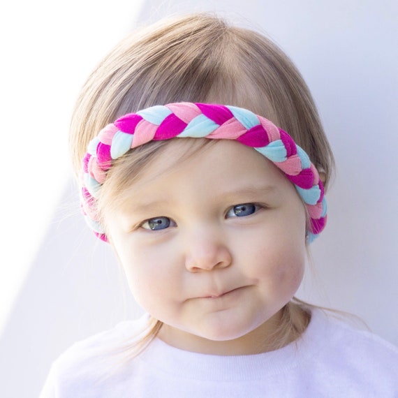 braided baby headband