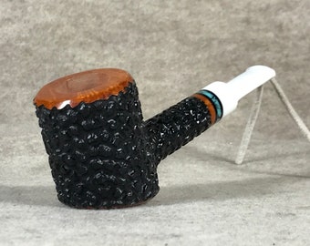 Large Incld Poker Rustic Del Rio Pipe DW2229