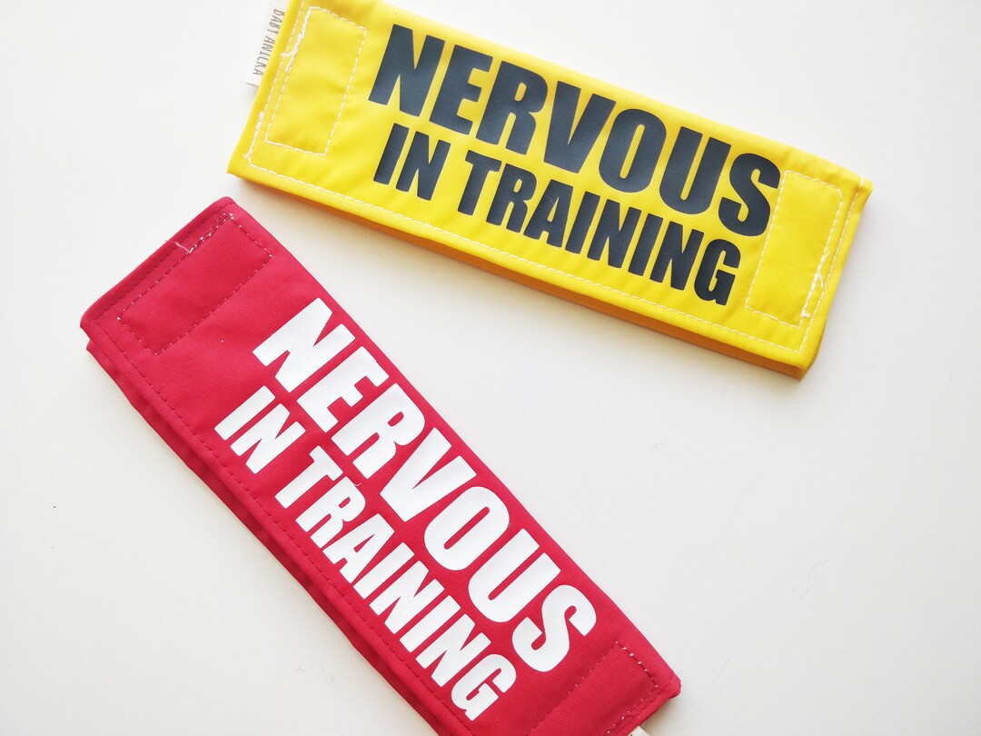 Water Resistant Nervous Dog Lead Sleeve /reactive Dog Leash Sign