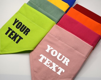 Personalised Dog Over-Collar Bandana