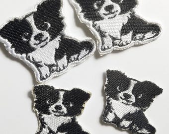 Aufnäher Border Collie in 2 Größen