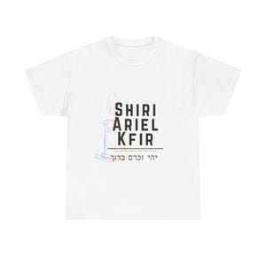 In Loving Memory Unisex Tee: Shiri Ariel Kfir Bibas Shirt image 1