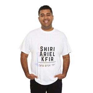 In Loving Memory Unisex Tee: Shiri Ariel Kfir Bibas Shirt image 5