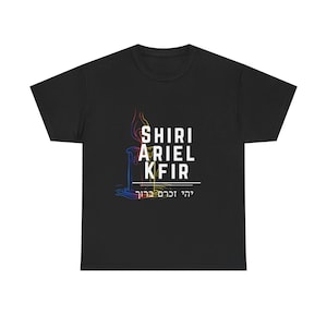 In Loving Memory Unisex Tee: Shiri Ariel Kfir Bibas Shirt image 2
