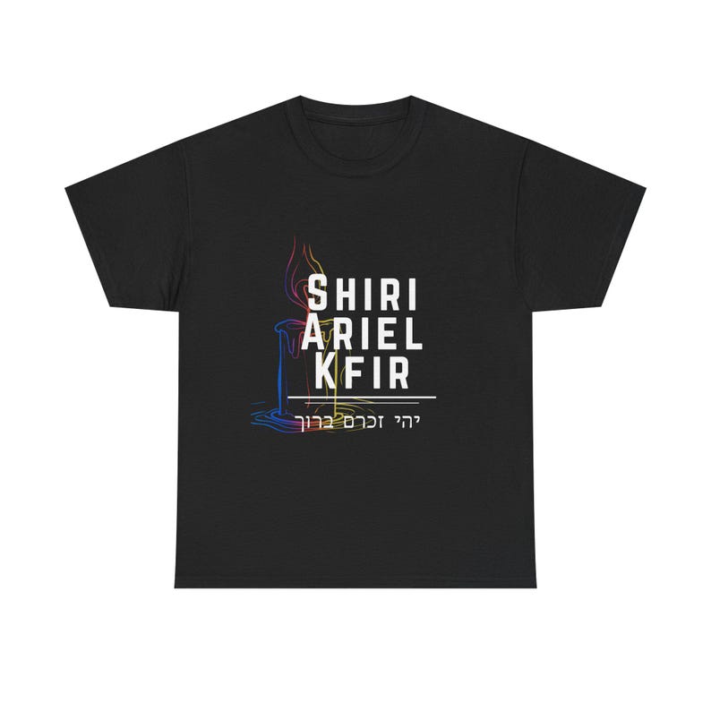 In Loving Memory Unisex Tee: Shiri Ariel Kfir Bibas Shirt image 2