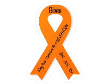 Bibas Family Memorial Vinyl Decal: Honor and Remembrance