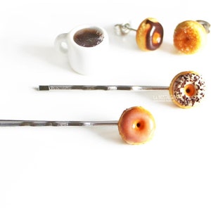 Cute Girls Hair Clip Kawaii Donut Accessories Hair Pin Jewelry Gift Under 20