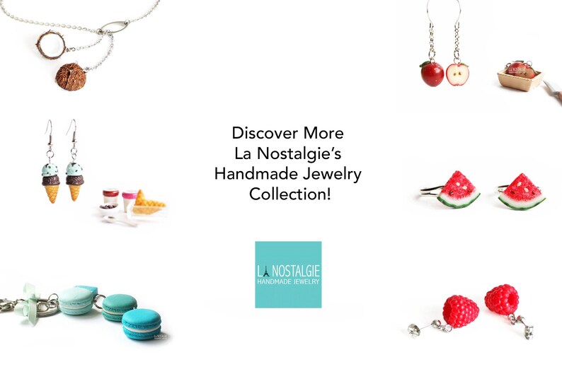 Red Watermelon Earrings Dangle Fruity Dangly Drop Earrings Simple Casual Fruit Slice Summer Beach Jewelry image 6
