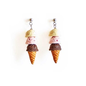 Ice Cream Beach Earrings Dangle Mint Green Chocolate Girls Summer Jewelry Trends Birthday Gifts image 9