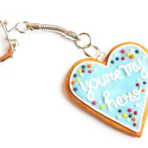 Superhero Keychain Couple Accessories Keyring Man Women Romantic Gift ...