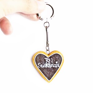 Superhero Keychain Couple Accessories Keyring Man Women Romantic Gift ...