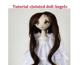 Easy PDF instructions+pattern for creating a doll  13in, DIY cloth doll