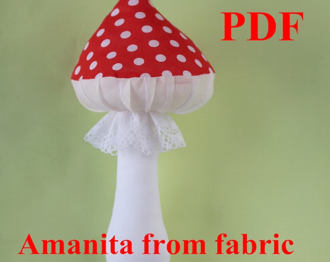 Toadstool - Pdf Sewing Pattern - Etsy Singapore