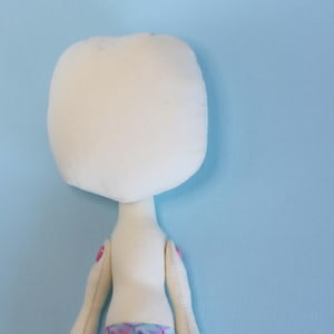 Corpo de boneca SEREIA para artesanato